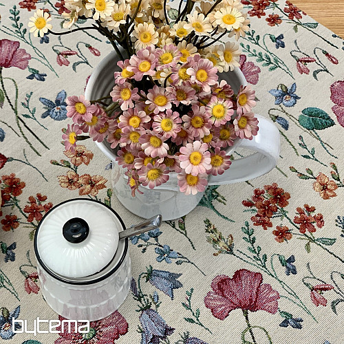Nappe et écharpe en tapisserie BLOOMING MEADOW