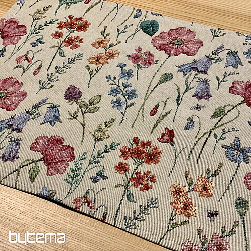 Nappe et écharpe en tapisserie BLOOMING MEADOW