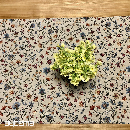 Nappe tapisserie de fleurs JURKOVIC - PETITES FLEURS