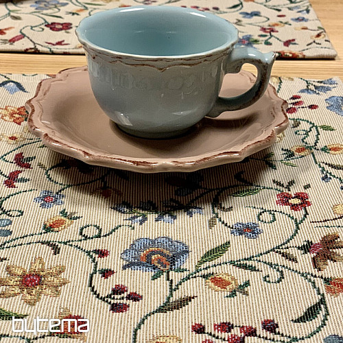 Nappe tapisserie de fleurs JURKOVIC - PETITES FLEURS