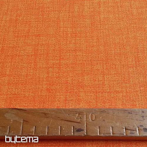 Tissu de décoration uni EDGAR 202 orange