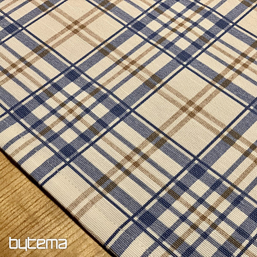 Nappe LAURA - carreaux bleus