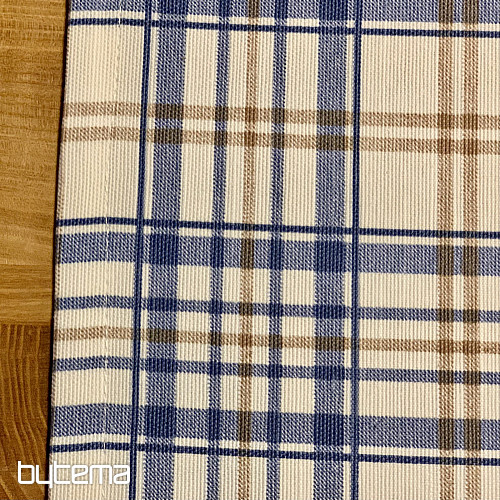 Nappe LAURA - carreaux bleus