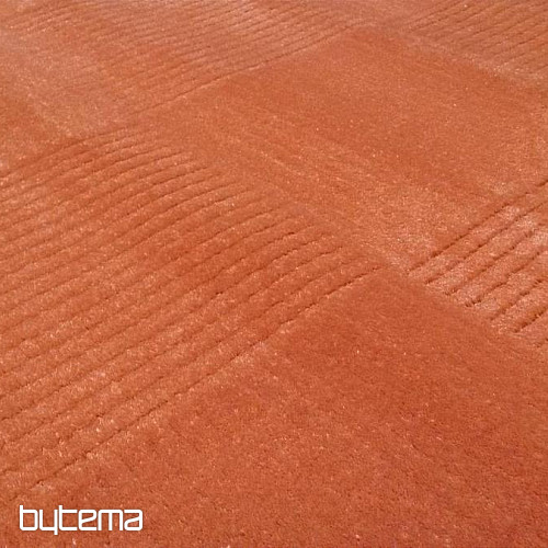 Tapis en pièces ALASKA orange