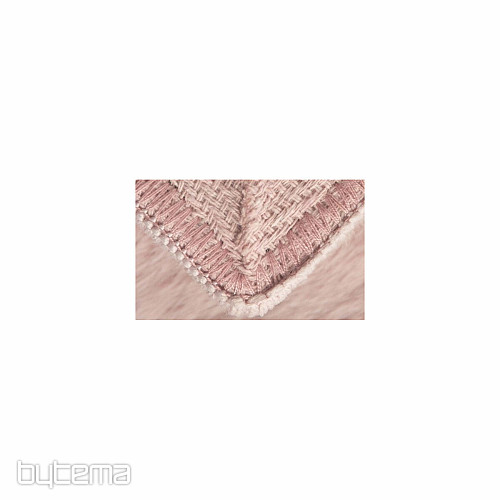 Tapis pièce de luxe RABBIT NEW rose