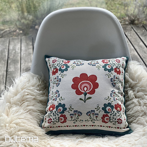 Housse de coussin tapisserie FOLKLOR