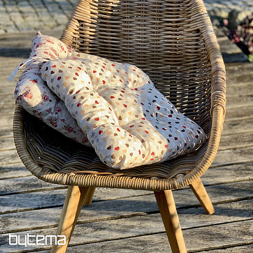 Coussins de chaise ROSES rouge