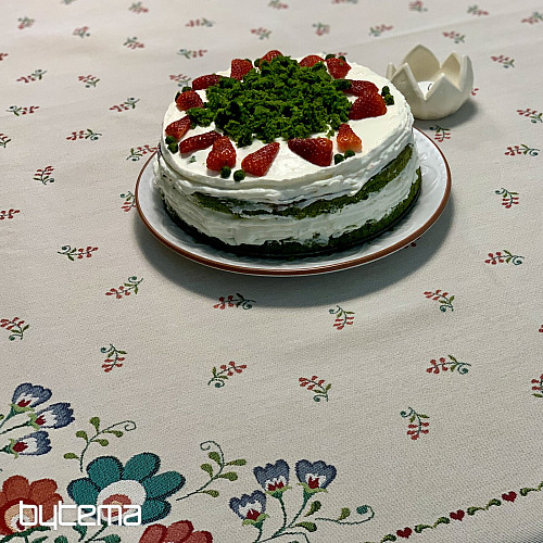 Nappe tapisserie, écharpe FOLKLOR