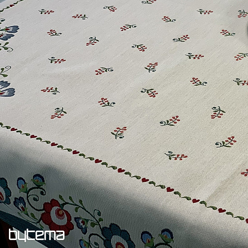 Nappe tapisserie, écharpe FOLKLOR