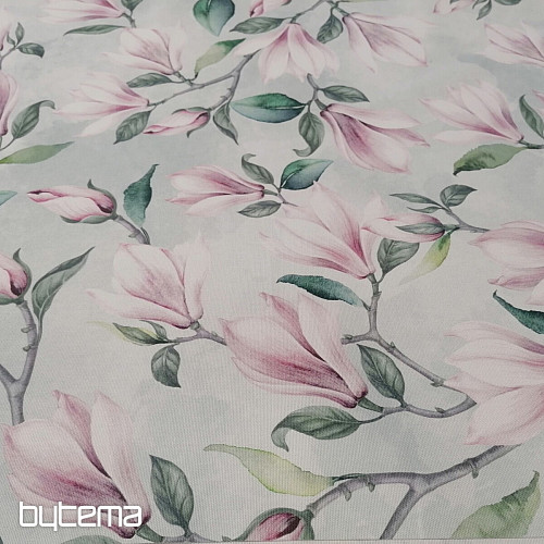 Tissu déco MAGNOLIA vert