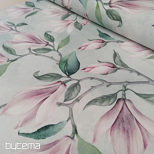 Tissu déco MAGNOLIA vert