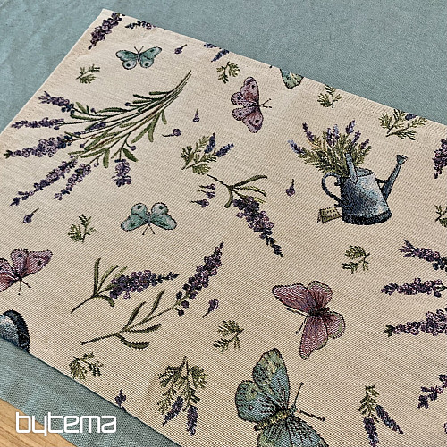 Nappe tapisserie, écharpe Lavande 5