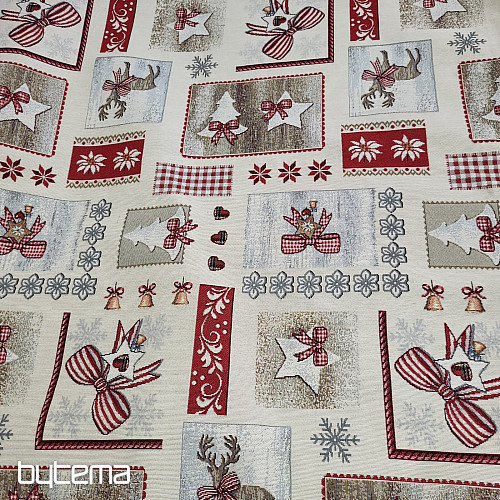 Nappe et châle tapisserie NOËL CAMPAGNE