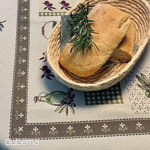 Nappe tapisserie, châle OLIVE