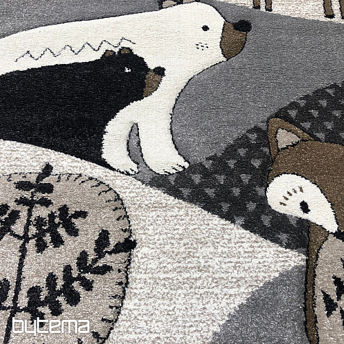 Tapis enfant ANIMAUX DE LA FORÊT DE VEGAS