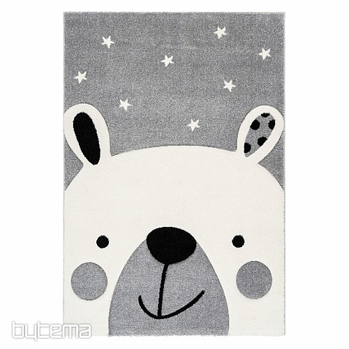 Tapis enfant AMIGO 323 Ours gris