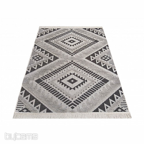 Tapis à cordes DELI 01 gris