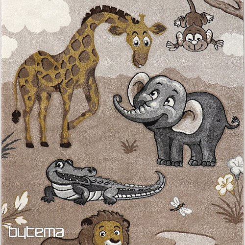 Tapis enfant ANIMAUX D&#39;AFRIQUE