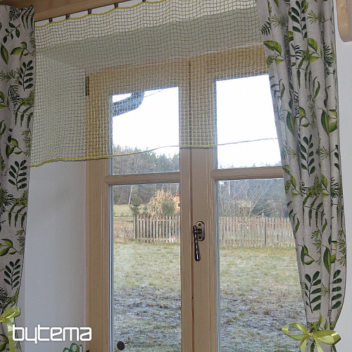 Tissu décoratif VERT FOUGÈRE