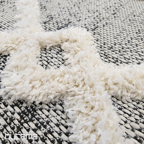 Tapis à cordes DELI 02 gris foncé