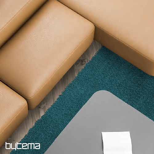 Tapis en pièces SHAGGY GALA turquoise