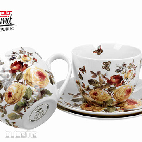 Ensemble de tasses à expresso en porcelaine ROSE