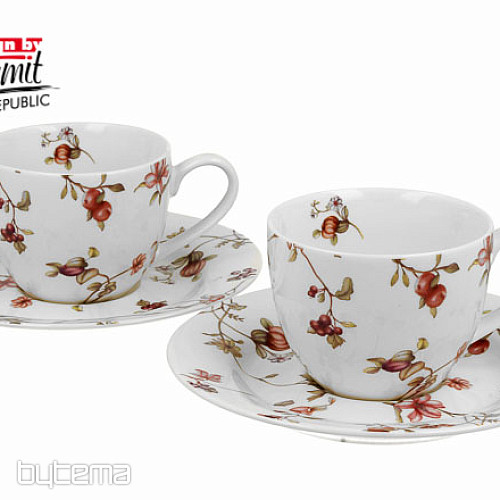 Tasses à expresso en porcelaine, lot de 2 pièces