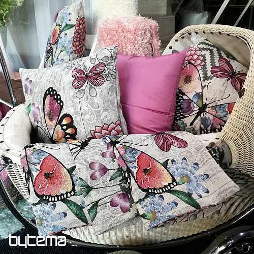Housse de coussin tapisserie FEEL BUTTERFLY 2