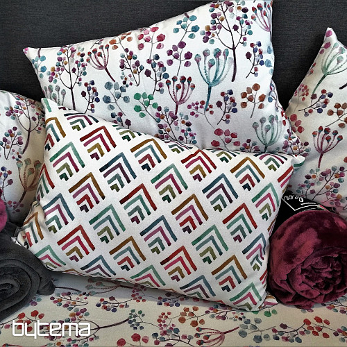 Tissu déco LOUKA lilas