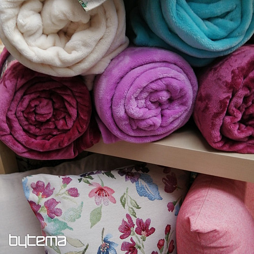 Housse de coussin tapisserie FLEURS PASTEL