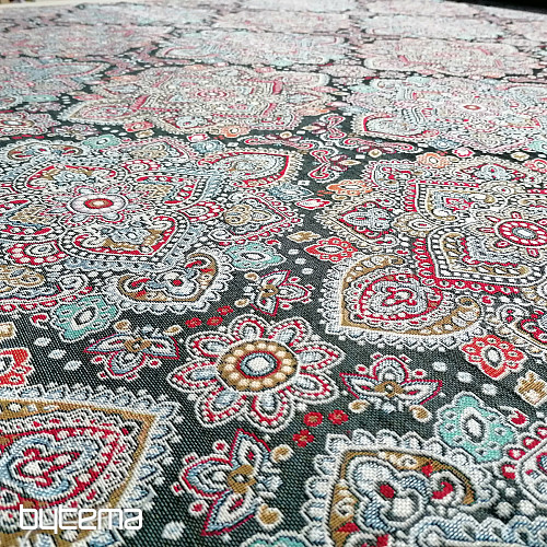 Tissu tapisserie JAIMA NEGRO