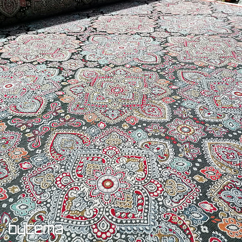Tissu tapisserie JAIMA NEGRO