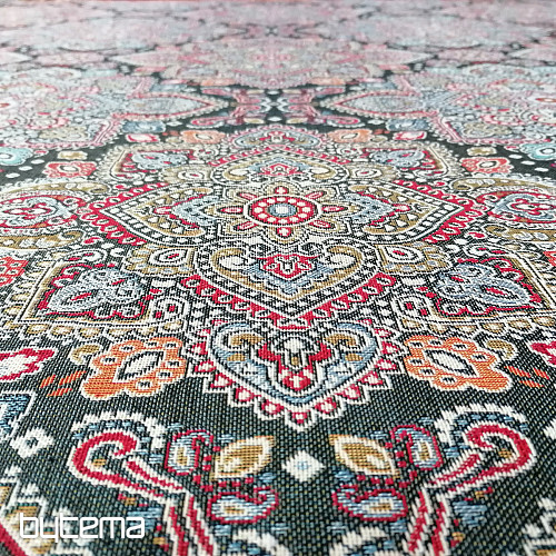 Tissu tapisserie JAIMA NEGRO