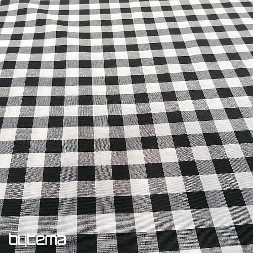 Tissu déco MENORCA noir