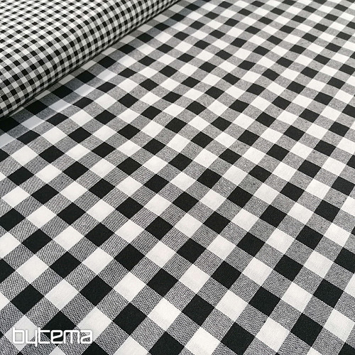 Tissu déco MENORCA noir