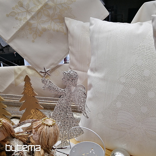 Nappes et foulards de Noël ARGENT NOËL Argent NATUREL