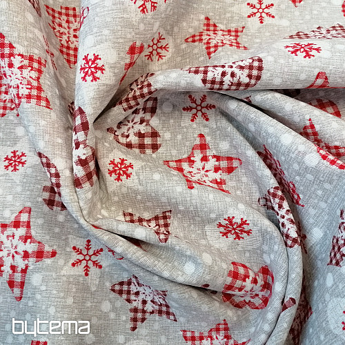 Tissu de décoration de Noël MIX LAPONIA