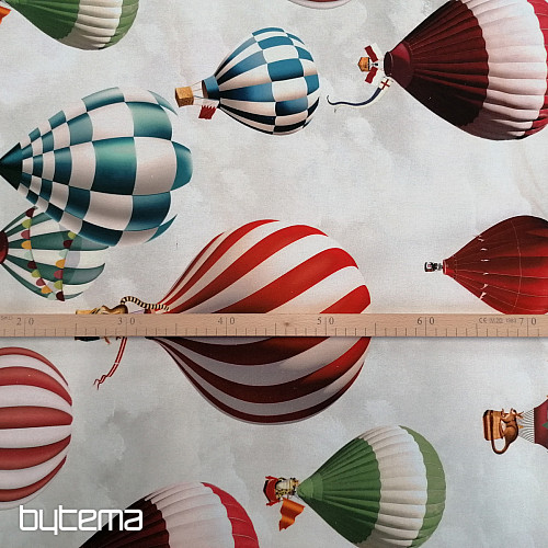 Tissu coton BALLONS montgofeire