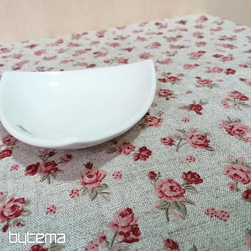 Nappe - rose rouge