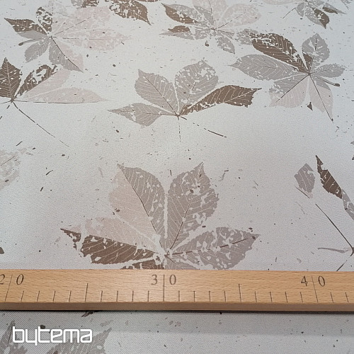 Tissu décoratif BLACK OUT CHESTNUT