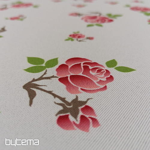 Tissu décoratif BLACK OUT Roses