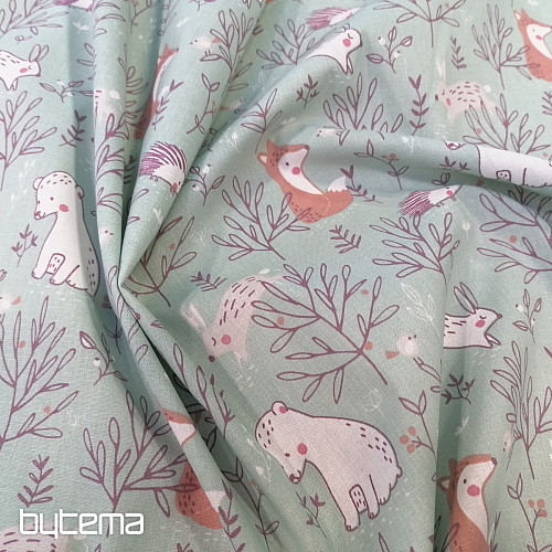 Tissu en coton FOREST