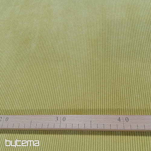 tissu de revêtement RIB OCHER CORDURO moutarde