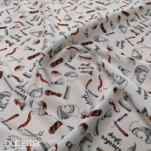 Tissu coton épine-vinette