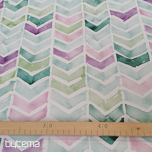 Tissu déco CIK CAK vert