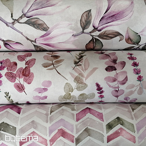 Tissu décoratif CIK CAK lilas