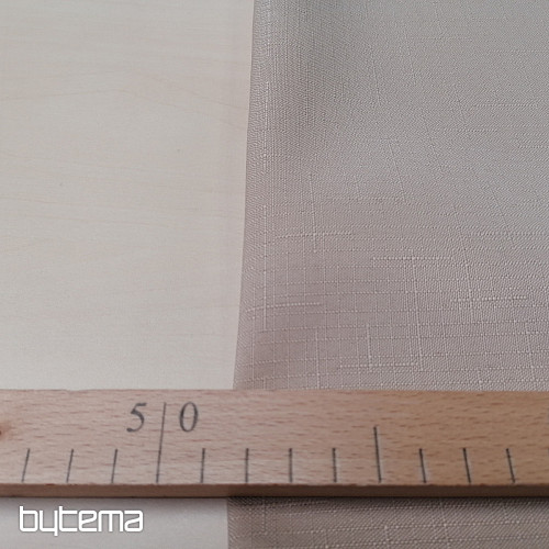 Tissu déco Téflon ELBA beige