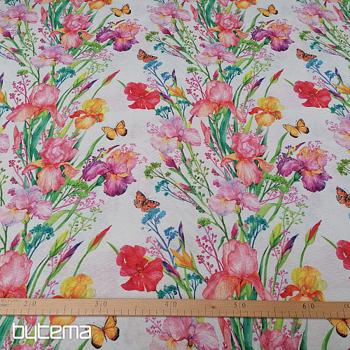 Tissu décoratif FLEURS D&#39;ÉTÉ II