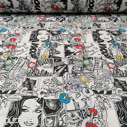 Tissu décoratif KOMIKS IM-COMING