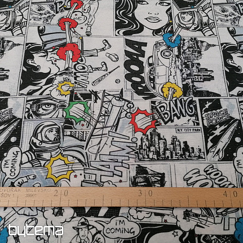 Tissu décoratif KOMIKS IM-COMING